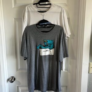 🔥Yeti & Patagonia t-shirts-XL-white-grey